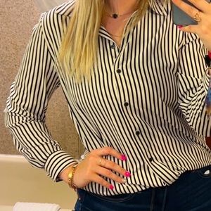 H&M Stripe Blouse